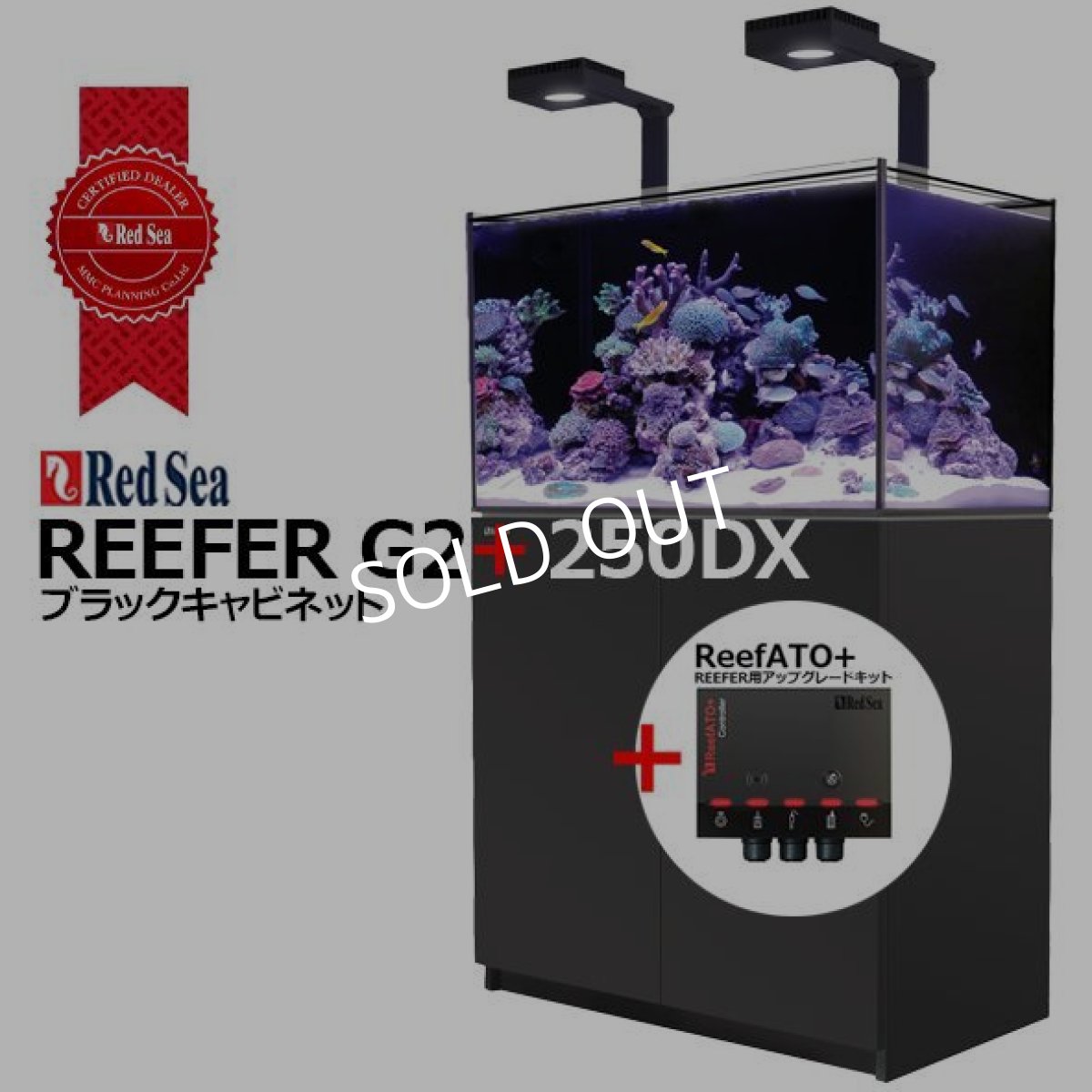 画像1: RedSea REEFER G2+　250DX　ブラックキャビネット (1)