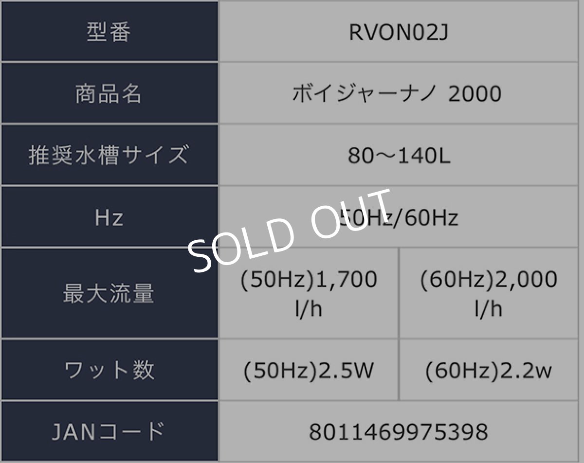 画像4: SICCE 水流ポンプ ボイジャーナノ 2000 (4)