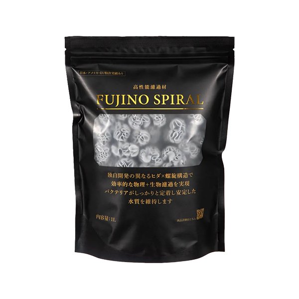 高性能濾過材 FUJINO SPIRAL フジノスパイラル - 海水魚専門店 ceppo